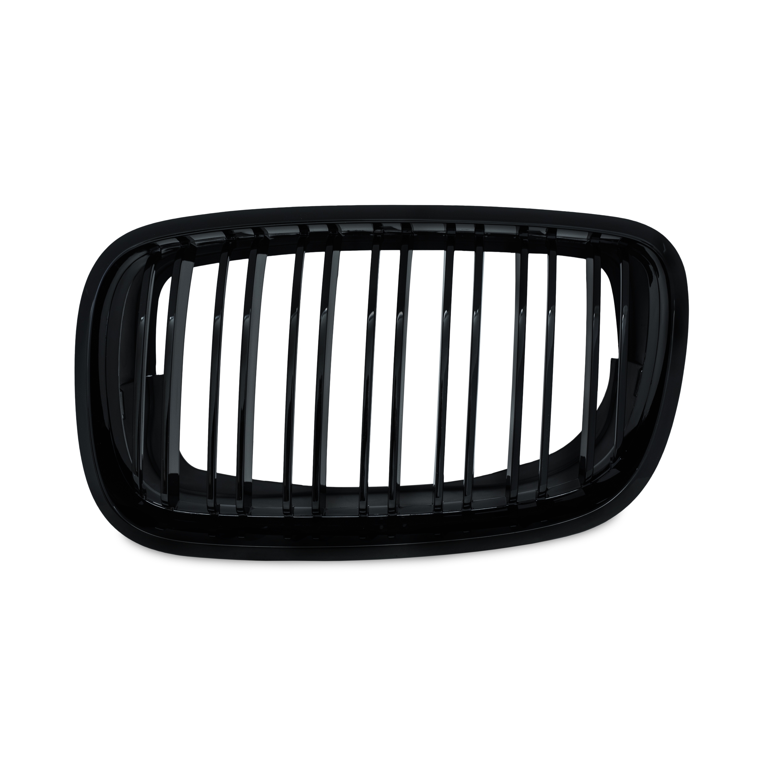Решётка радиатора с двойными ламелями, чёрный глянец – BMW X5 E70 2007–2013