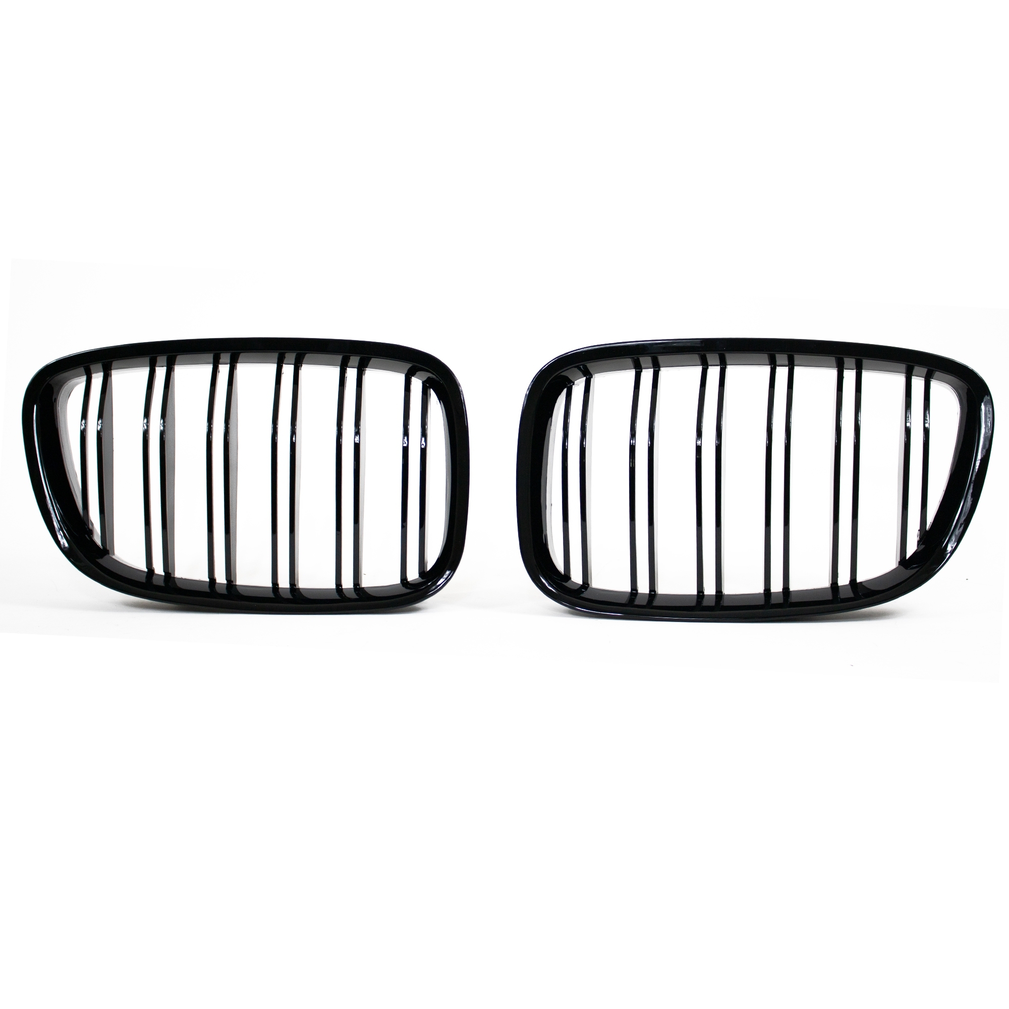 Double-slat grille, gloss black – BMW 5 Series F07 2009–2016 GT