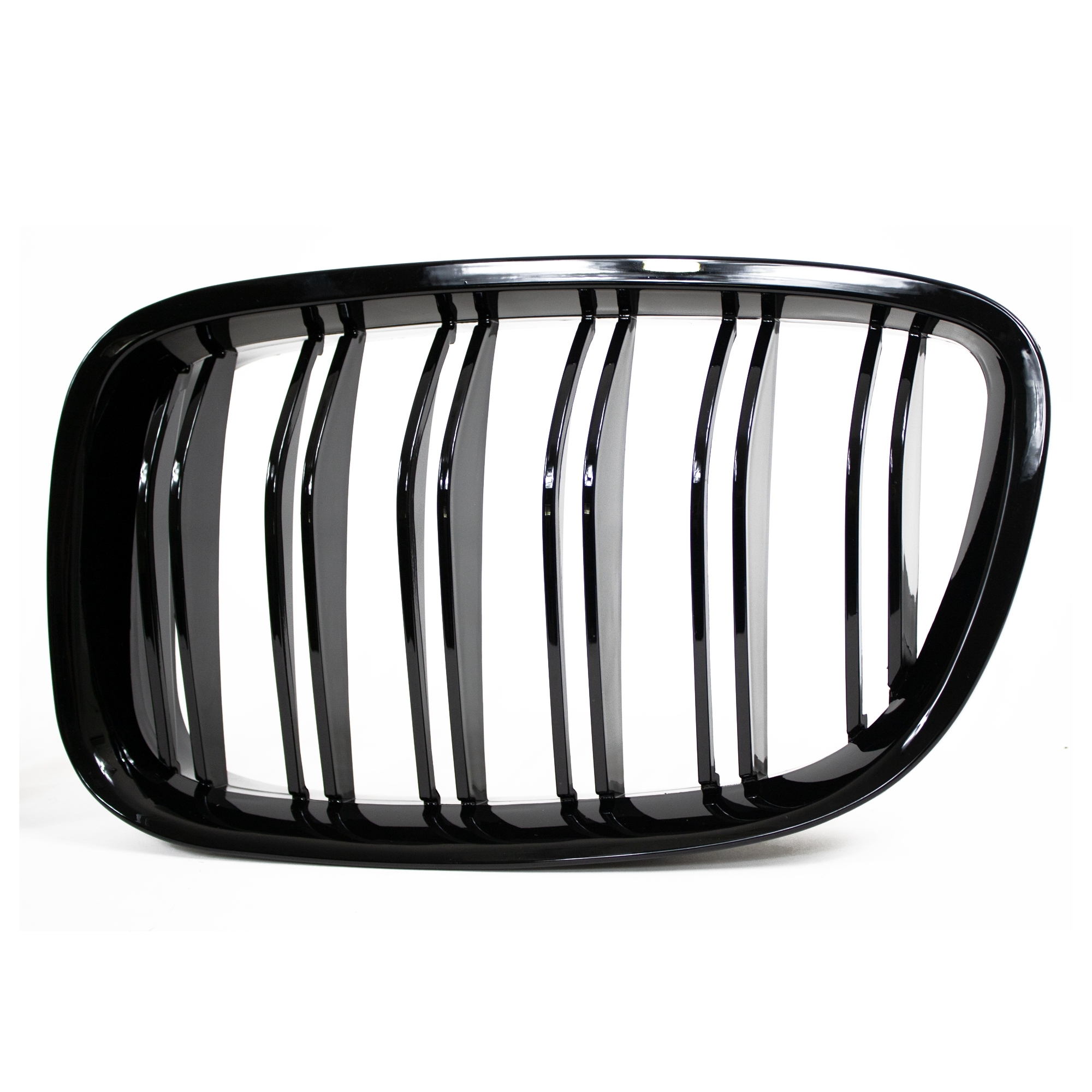 Double-slat grille, gloss black – BMW 5 Series F07 2009–2016 GT