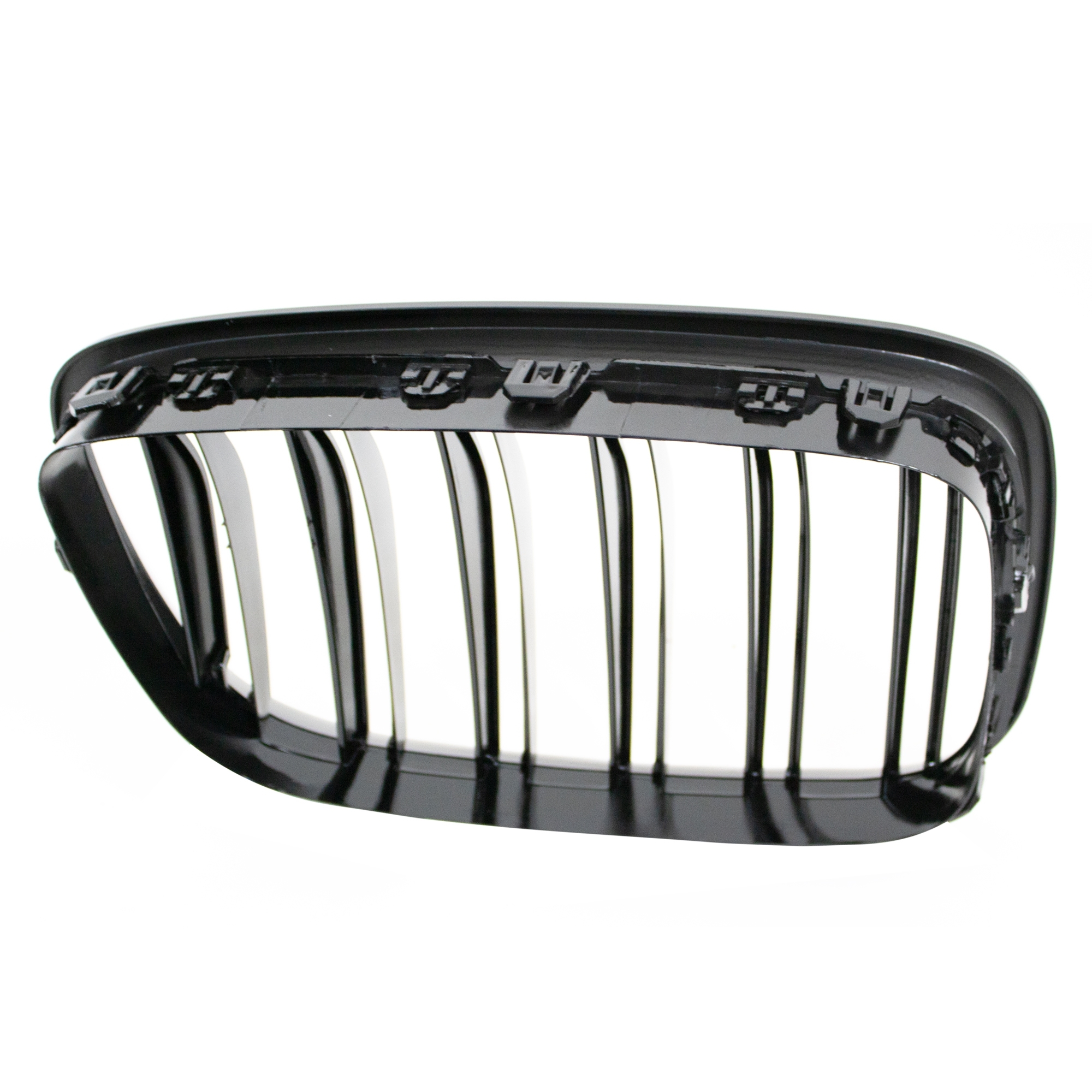 Double-slat grille, gloss black – BMW 5 Series F07 2009–2016 GT