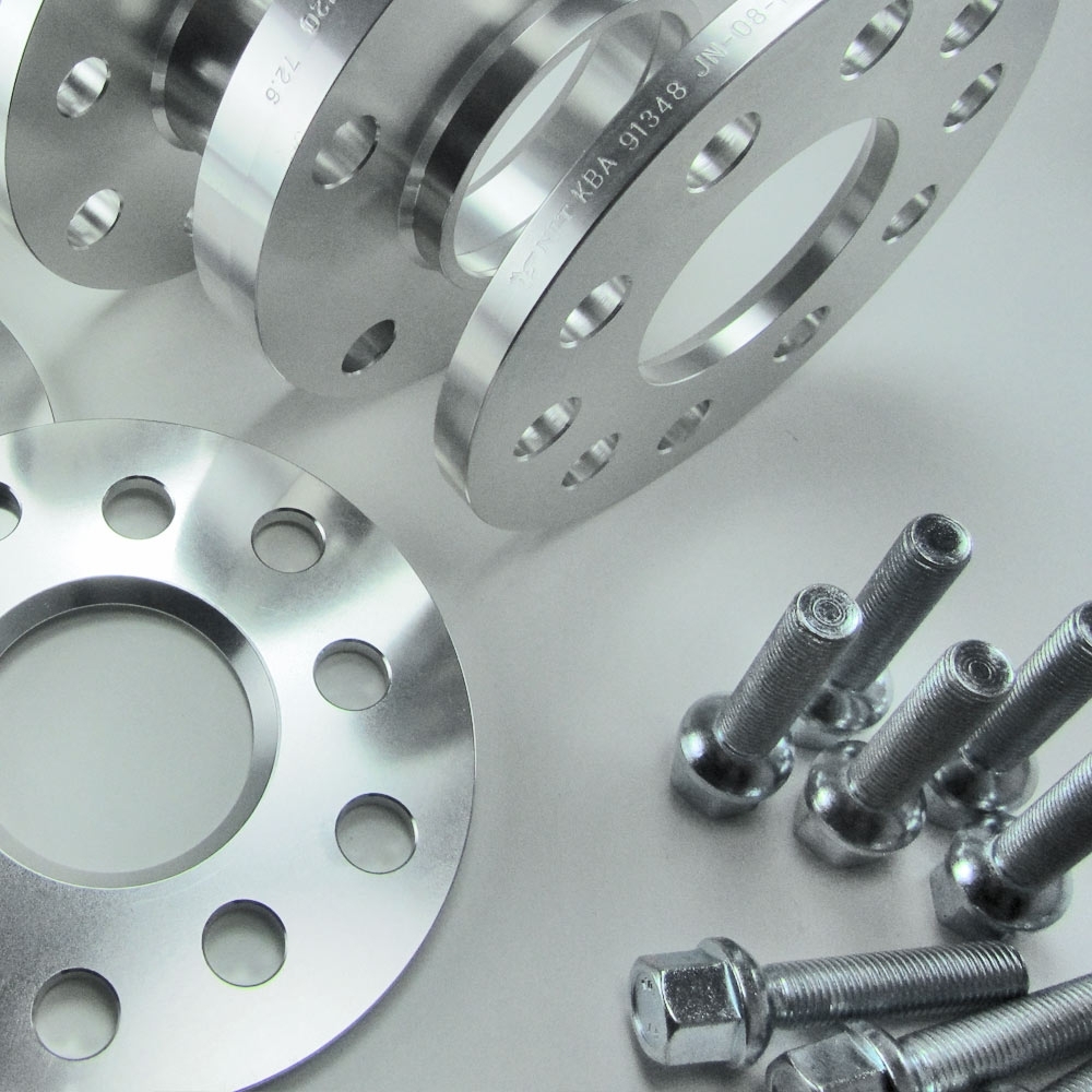 thumbnail image 2 of GEN2 10mm Wheel Spacers & Bolts For Audi TT [8J] 2006-2014 – Bolt-Through, 5x100 To 5x112 2 of 4