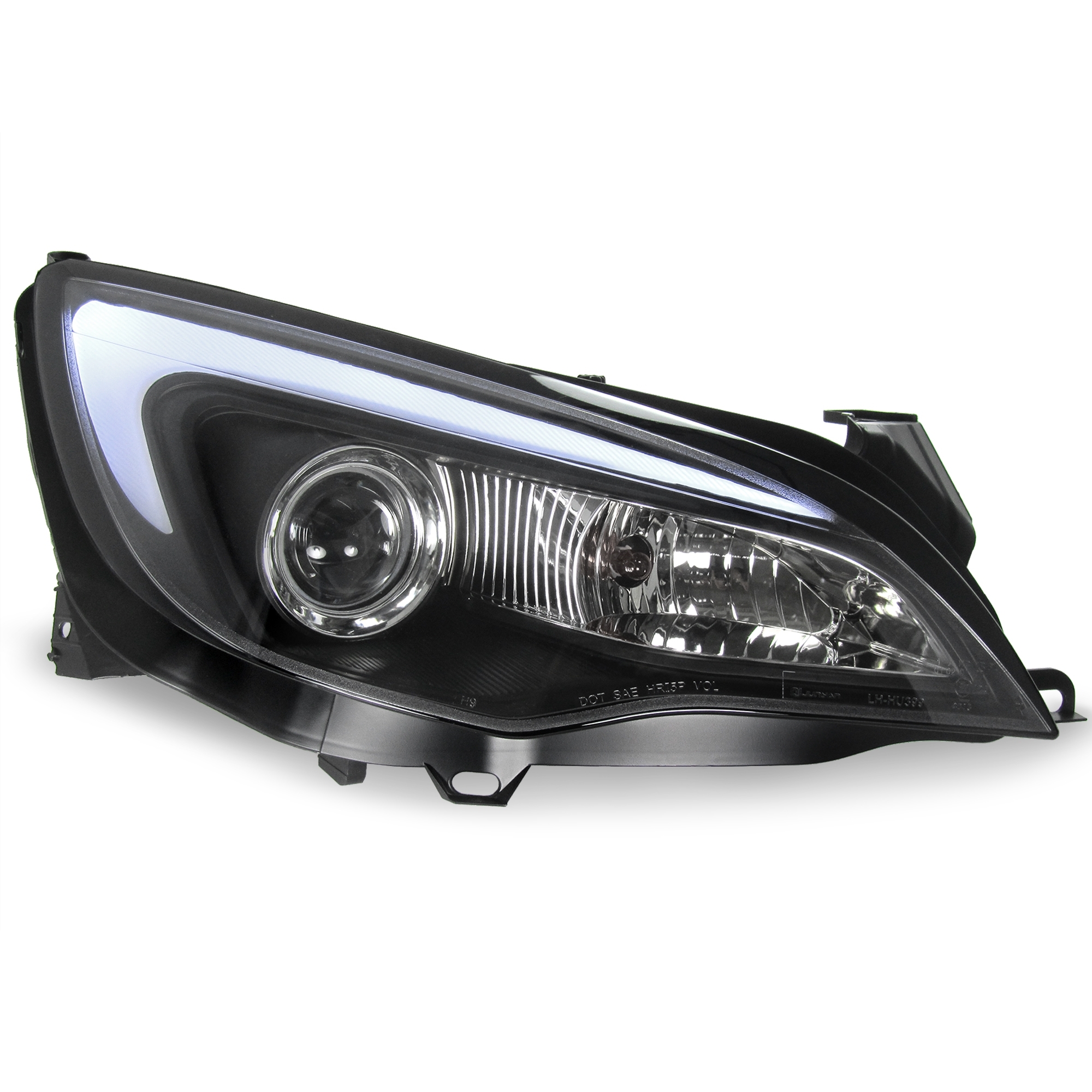 Johns Scheinwerfer Rechts Für Opel Astra H 03/04 - Komplett Mit Leuchtmitteln