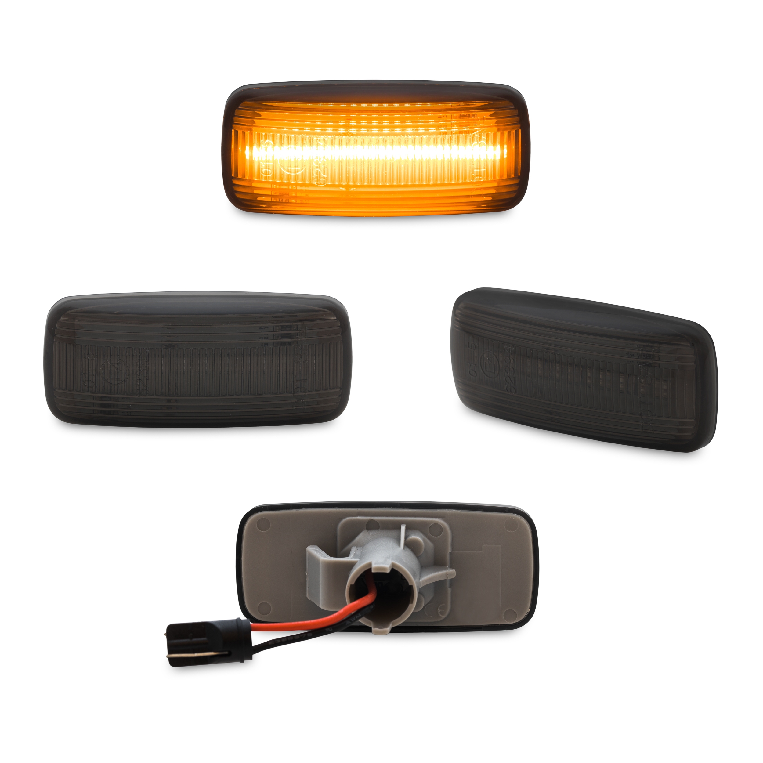 Side indicators, lightbar, smoke suitable for Audi A2 0105, A3 9603