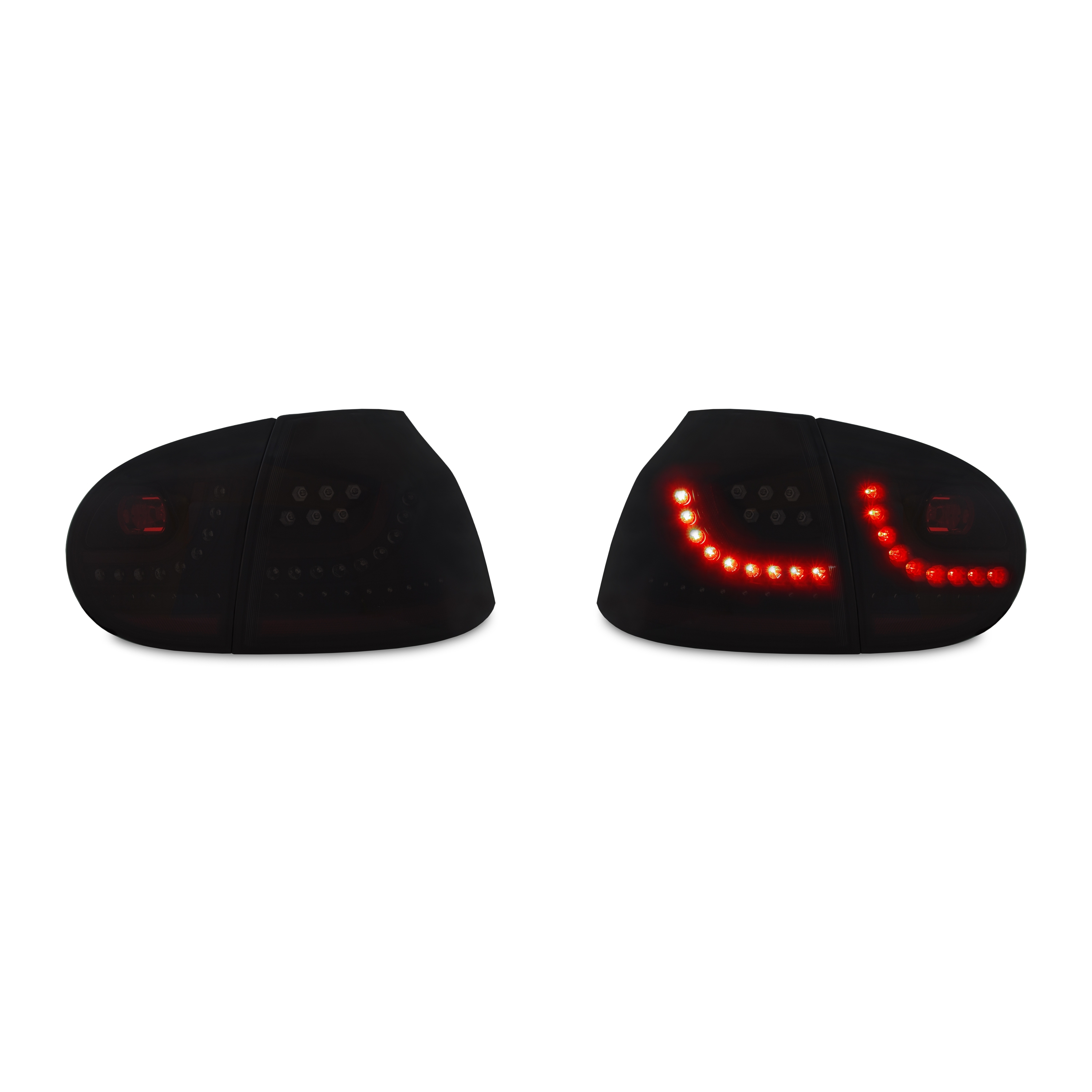 New Design LED Rückleuchten schwarz mit Dynamik Blinker passend für VW Golf  5 Bj. 03 - 08