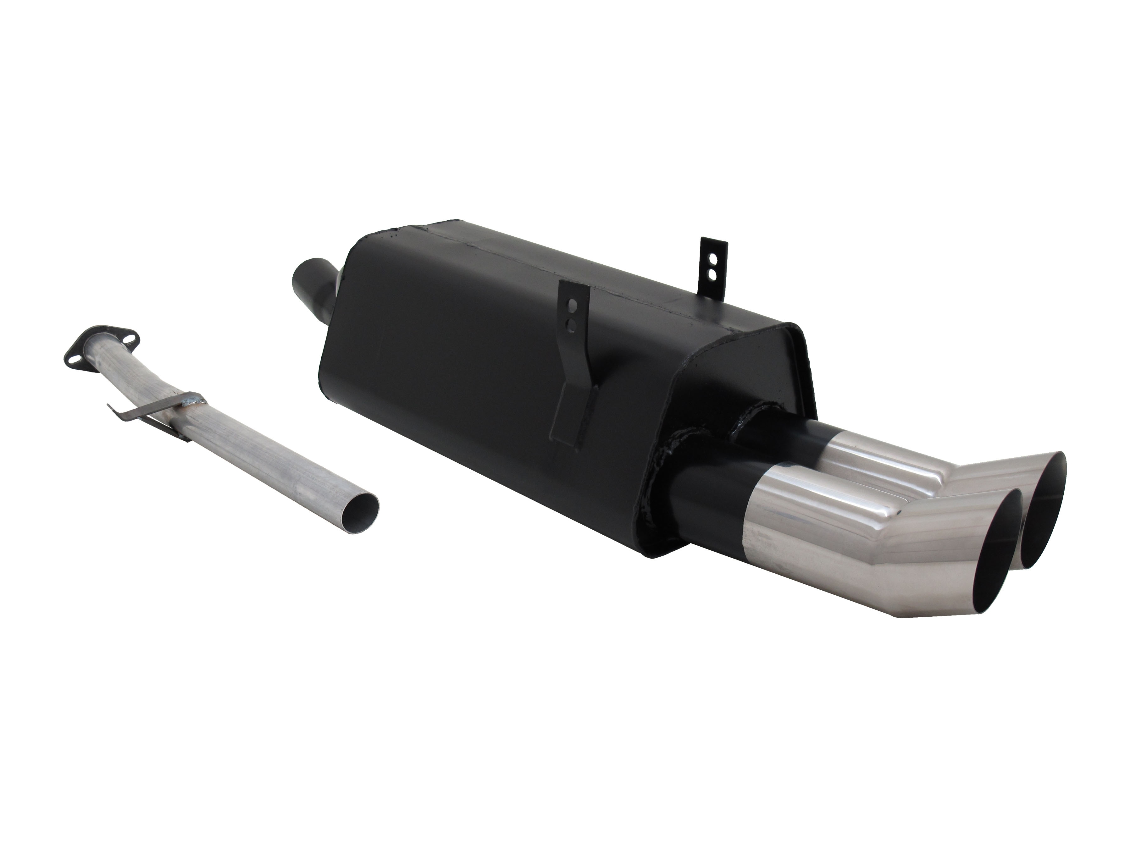 Silencieux Arrière POLMO Pour FSO Polonez I Et 125P - Pièce D'échappement De Rechange - Modèles 1.3 Et 1.5