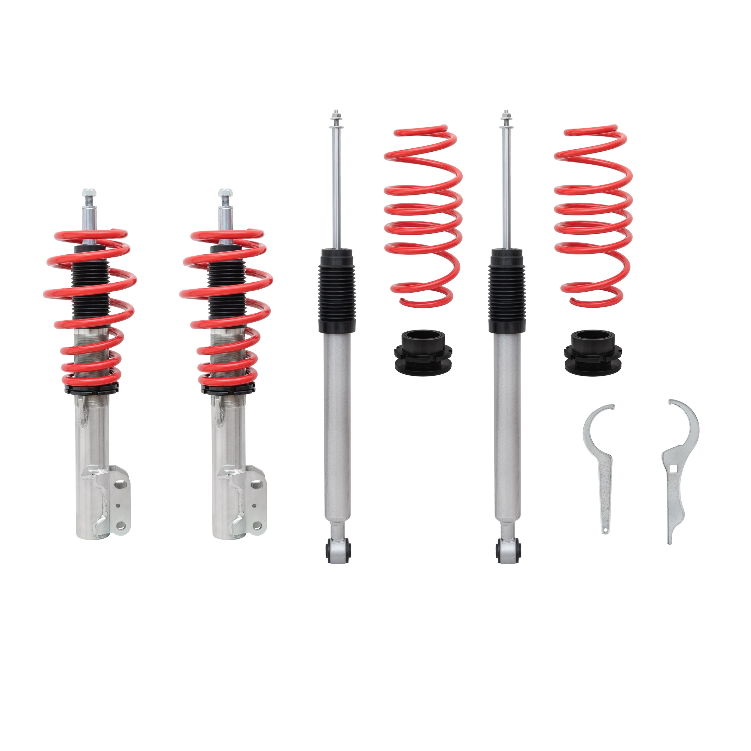 thumbnail image 2 of 2-Piece Complete Front Shock Absorber Strut Set For Ford Fiesta (2004, 1.25L–1.6L) – GH-Parts, Pre-Assembled 2 of 5