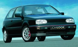 Lame de spoiler avant Golf III / Golf 3 look Gti avec homologation approprié pour VW Golf 3  Mod. 1991 - 1997 Limousine, Kombi et Cabrio