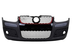 Pare-choc avant look GTI avec grille de nid d'abeille approprié pour VW Golf 5