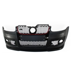 Front Spoiler Ansatz Lippe Stossstange Performance Look Universal schwarz Golf 5 passend für Universal