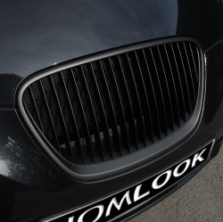 Kühlergrill ohne Emblem, schwarz passend für Seat Leon 1P Baujahr 2009 - 2012 und Altea 5P ab Baujahr 2009 -