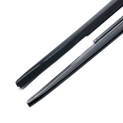 Side skirt extensions, black glossy suitable for  BMW 5 series G30/ G31, 2017+