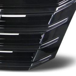 Kühlergrill ohne Emblem, hochglanz schwarz passend für VW Passat B7 (Typ 36) ab Baujahr 11/2010-