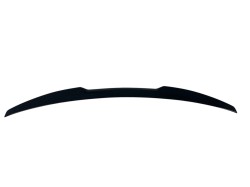 Trunk spoiler black glossy suitable for Audi A3 / S3 / RS3 (8V), 2012-2020