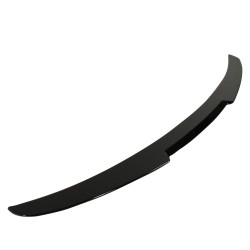 Trunk spoiler black glossy suitable for BMW 3 series (E90) sedan, 2005-2011