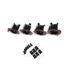 Pare-choc arrière, avec marquages arrière pour PDC - 30mm, pack Sport approprié pour  BMW 5er E60 Mod. 2003 - 2010