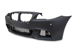 Body Kit in sports design incl. side skrits and fog lights with PDC holes suitable for BMW 5 series F10 year 2010-2013