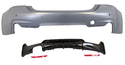 Stoßstangen Kit im Sport-Design inkl. Seitenschweller mit PDC-Bohrungen und SRA passend für BMW 4er F36 Grand Coupé ab Baujahr 2014-