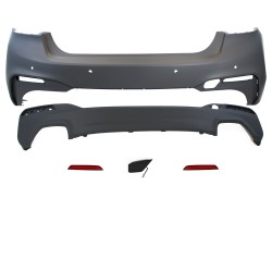 Body Kit in sports design incl. Side skirts with PDC holes suitable for BMW 5 series G30, 2017+