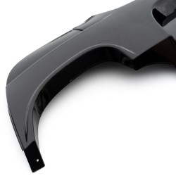 Heckdiffusor Heckansatz Performance schwarz glanz für 3er  E92/ E93, Bj.: 2006-2013 passend für BMW 3er E92/ E93, Bj.: 2006-2013