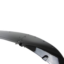Front Spoiler Ansatz Lippe Stoßstange Performance Look schawarz glänzend passend für F10 F11 mit ABE passend für BMW 5er F10 Limo 01/10-06/13 + F11 Touring 04/10-