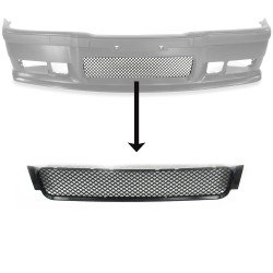 Stoßstangengitter Gitter Grill Front Mitte passend für E36 Sport Stoßstange passend für BMW E36 Limo Coupe Cabrio Touring Compact  nur M Paket oder M3Stoßstange