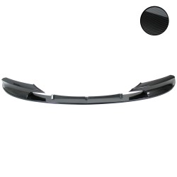 Frontspoiler Frontspoilerlippe Frontflap Spoiler Splitter Carbon Optik, 2-teilig+ABE+ für F30, F31, 10/2011-2019 passend für BMW 3er, F30, F31, 10/2011-2019  (nur für M-Paket)