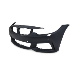 Front bumper JOM  BMW 4er coupe ( F32)/ Cabrio (F33)/ Gran CoupÃ© (F36), Sport-Look, mit SRA, PDC, PP suitable for BMW 4 Series Coupe ( F32)/ Cabrio (F33)/ Gran CoupÃ© (F36)