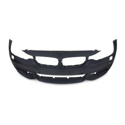 Front bumper JOM  BMW 4er coupe ( F32)/ Cabrio (F33)/ Gran Coupé (F36), Sport-Look, mit SRA, PDC, PP suitable for BMW 4 Series Coupe ( F32)/ Cabrio (F33)/ Gran Coupé (F36)