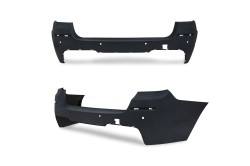 Rear bumper in sports design with PDC holes suitable for BMW F11 Touring year 2010-