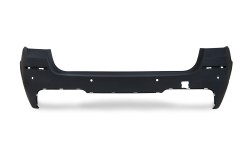 Rear bumper in sports design with PDC holes suitable for BMW F11 Touring year 2010-