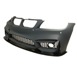 Cache Pare-chocs Avant Pour BMW Série 3 E90/E91 2008-2011 – Noir, En ABS, Prêt à Peindre