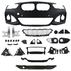 FrontstoÃstange im Sport-Design inkl. Grills mit PDC-Bohrungen passend fÃ¼r F20 LCI F21 LCI passend fÃ¼r BMW F20, 1er, LCi / F21 LCi, 2015-2019