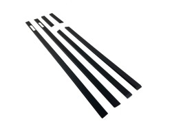 Side door molding trims suitable for BMW E39 sedan, 1995-2003