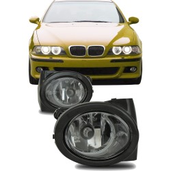 Stoßstange mit ABE inkl Nebelscheinwerfer passend für BMW E46 Limo Touring nicht passend bei M3 Modellen oder  M Paketen ab Werk passend für E46 Limo Touring nicht passend bei M3 Modellen