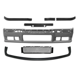 Bumper incl. Foglights smoke and rear skirt suitable for  E36 Limo Coupe Cabrio not fit for M3 Model