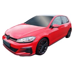 StoÃstangen Kit im Sport-Design inkl. Seitenschweller  und Nebelscheinwerfer mit PDC und SRA Bohrungen passend fÃ¼r Golf 7 in Facelift Optik passend fÃ¼r VW Golf 7, Bj. 08/12-2017 Facelift Optik GTI