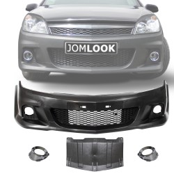 Front bumper in sports design suitable for Opel / Vauxhall Astra H 3 doors