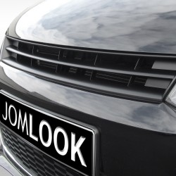 Kühlergrill ohne Emblem, Schwarz passend für VW Polo 5 (6R)