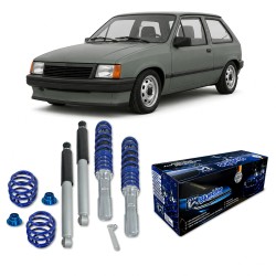 Kit Combiné Fileté BlueLine approprié pour Opel Corsa A 1983-1993, Corsa B 1993-2000, Tigra A 1994-2001