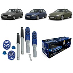 Kit Combiné Fileté BlueLine approprié pour Opel Corsa A 1983-1993, Corsa B 1993-2000, Tigra A 1994-2001