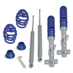 Suspension combiné fileté BlueLine Réglables - Amortisseurs filetés - Tuning Kit Complet - Qualité Allemande approprié pour Compatible av. E36 4+6 Cyl. Incl. Touring 6.92-00, Tuning Kit Complet - Qualité Allemande