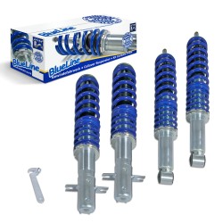 BlueLine Coilover Kit suitable for VW Golf 1 year 1974-8.1983, Golf 1 Cabrio year 9.1979-6.1993 (155), Scirocco 1 and 2 (53/B)