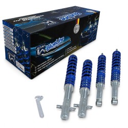 BlueLine Gewindefahrwerk passend für VW Golf 1 Baujahr 1974-8.1983, Golf 1 Cabrio Baujahr 9.1979-6.1993 (155), Scirocco 1 und 2 (53/B)