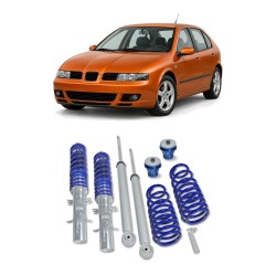 BlueLine Gewindefahrwerk passend für Seat Leon und Toledo (1M), außer Cupra- und TOP Sport-Modelle