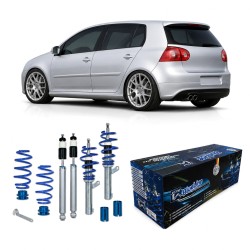 BlueLine Coilover Kit suitable for VW Golf 5 1.9TDi / DSG, 2.0TDi / DSG except vehicles with four-wheel drive