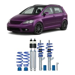 BlueLine Coilover Kit suitable for VW Golf 5 Plus and Variant 1.4, 1.4 TSi, 1.6, 2.0, 2.0T / DSG, 1.9TDi