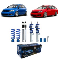 BlueLine Gewindefahrwerk passend für VW Golf 5 Plus und Variant 1.9TDi / DSG, 2.0TDi / DSG