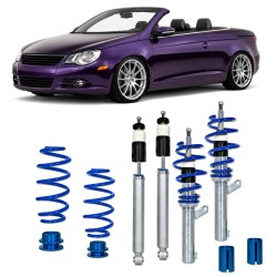 BlueLine Gewindefahrwerk passend für VW Eos 1.6, 2.0, 2.0T / DSG, 1.9TDi außer Modelle mit Allradantrieb
