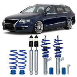 BlueLine Gewindefahrwerk passend für VW Passat 3C inkl. Variant-Modelle 1.6, 2.0, 2.0T / DSG, 1.9TDi
