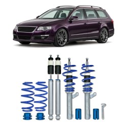 BlueLine Coilover Kit suitable for VW Passat 3C incl. Variant-models 1.9TDi / DSG, 2.0TDi / DSG